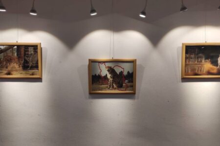 «یوز ایرانی» در نگارخانه سرو به نمایش گذاشته شد