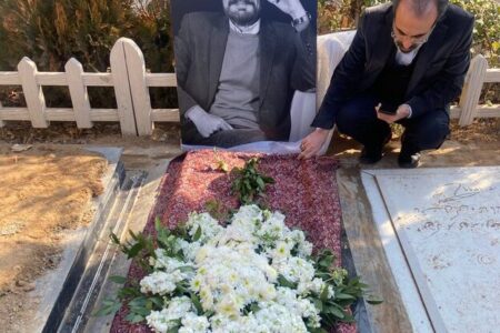 پیکر مجری تلویزیون در قطعه هنرمندان به خاک سپرده شد